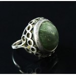 Ring with a green stone, ORNO (244)