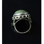 Ring with a green stone, ORNO (244)