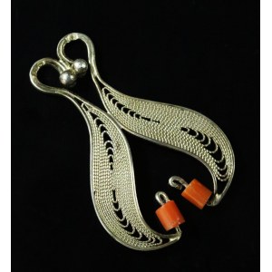 Openwork pendant with coral, Imago Artis (257)