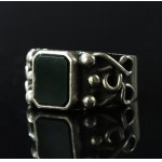 Onyx signet ring, ORNO (265)