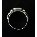 Onyx signet ring, ORNO (265)