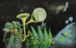 Józef Wilkoń (ur. 12 lutego 1930), Orkiestra koników polnych