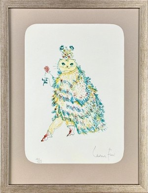 Leonor Fini (1907-1996), Z cyklu graficznego zatytułowanego „Les Chats” (Koty) 1978