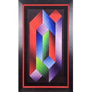 Victor Vasarely (1906-1997), Torony (La Tour), 1974 (1970)