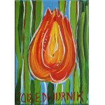 Edward Dwurnik (1943–2018), Tulip, 2018