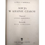 Lewis Carroll - Alice in Wonderland, Illustrations by Olga Siemaszko, Warsaw 1955 [First Edition, Vol. I]