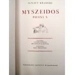 Ignacy Krasicki - *Myszeidos: Songs X* - Illustrated by Maja Berezowska, Warsaw 1954 [First Edition]