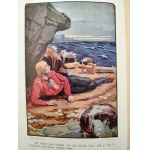 Daniel Defoe - Robinson Crusoe - Berlin ok. 1920 [ barwne ilustracje ]