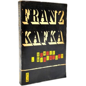 Franz Kafka - Short Stories and Miniatures, Warsaw 1961 [First edition, cover design by A. Stefanowski]