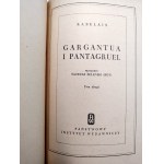 Rabelais - Gargantua and Pantagruel - Volumes I-II, Complete Set [translated by T. Boy Żeleński], Warsaw 1953