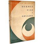 Herbert Zbigniew - *Hermes: The Dog and the Star*, Warsaw 1957 [First edition, cover designed by W. Brykczyński]