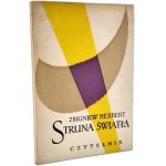 Herbert Zbigniew - *The String of the World*, Warsaw 1956 - DEBUT - First edition, [cover design by Andrzej Radziejowski]