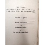 Jaroslav Hašek - The Good Soldier Švejk - COMPLETE SET, Warsaw 1954 [ hardcover ]