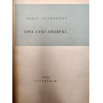 Jerzy Putrament - Two Sips of America, Warsaw 1956 [First edition, cover design by Jan Młodożeniec]