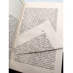 Stanisław Lem - Essays and Sketches, Kraków 1975 [First edition]