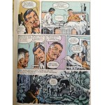 The Stolen Treasure - comic book, 1st edition, Warsaw 1986 [Cover design and illustrations by Jerzy Wróblewski]