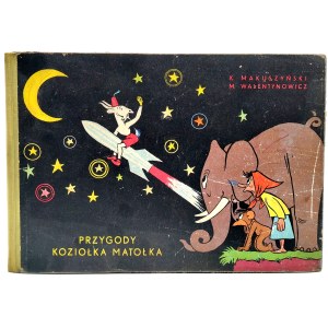 Makuszyński, K. — The Adventures of Koziołek Matołek, Complete Set, Volumes 1–4, Kraków 1966