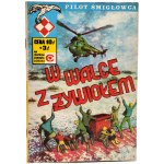 Fighter Pilot - Battling the Elements, Warsaw 1978 [First Edition, comic book, art by Bogusław Polch]
