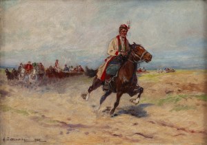 Adam Setkowicz (1879 Kraków - 1945 Kraków), Wesele krakowskie, 1925