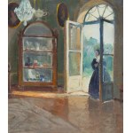 Bronisława Rychter-Janowska (1868, Cracovie – 1953, Cracovie), Intérieur d'un manoir