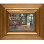 Bronisława Rychter-Janowska (1868, Cracovie – 1953, Cracovie), Intérieur d'un manoir