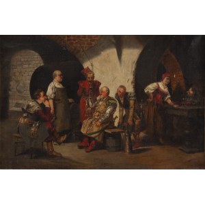 Jan Czesław Moniuszko (1853 Vilnius – 1908 Warsaw), Scene in an Inn, 1897