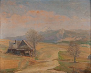 Marian Klaklik (1895 Częstochowa - 1964 Zakopane), Na Podhalu, 1947