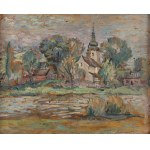 Adam Marczyński (1908 Kraków - 1985 Kraków), Widok na kościółek