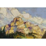 Grzegorz Mendoly-Stefanoff (1898–1966), Mountain Landscape, 1937