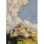 Grzegorz Mendoly-Stefanoff (1898–1966), Mountain Landscape, 1937