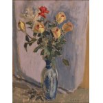 Benn Bencion Rabinowicz (1905, Białystok – 1989, Paris), "Bouquet of Yellow Roses" ("Bouquet aux roses jaunes")