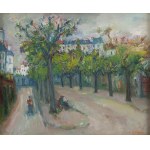 Jakub Zucker (1900 Radom - 1981 Nowy Jork), Uliczka w mieście