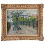 Jakub Zucker (1900 Radom - 1981 Nowy Jork), Uliczka w mieście
