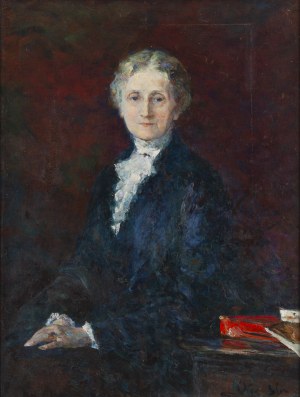 Olga Słomczyńska (1881 Vevey - 1941 Paryż), Portret kobiety