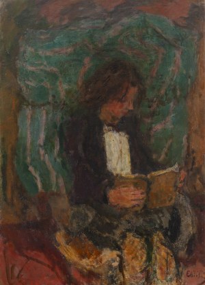 Eugeniusz Eibisch (1895 Lublin - 1987 Warszawa), Chłopiec czytający książkę