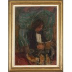 Eugeniusz Eibisch (1895, Lublin – 1987, Warsaw), Boy Reading a Book