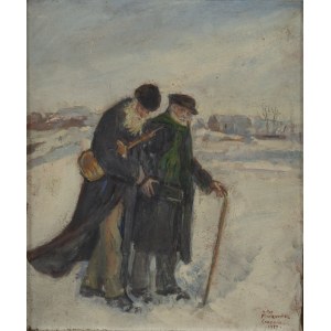 Artur Markowicz (1872, Kraków – 1934, Kraków), Wandering Musicians, 1927