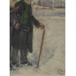 Artur Markowicz (1872, Kraków – 1934, Kraków), Wandering Musicians, 1927