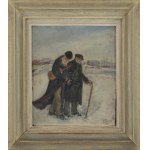 Artur Markowicz (1872, Kraków – 1934, Kraków), Wandering Musicians, 1927