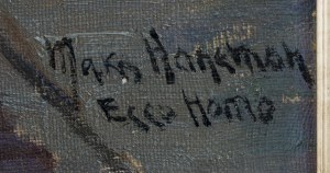 Max Haneman (Hanneman) (1882 Łódź - 1944 ), Ulica Ecce Homo w Jerozolimie