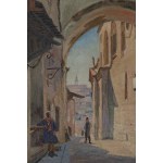 Max Haneman (Hanneman) (1882 Łódź - 1944 ), Ulica Ecce Homo w Jerozolimie