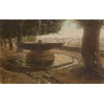 Felix Possart (1837 Berlin - 1928 Berlin), Fontanna na Monte Pincio w Rzymie
