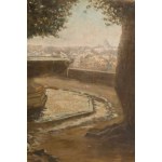 Felix Possart (1837 Berlin – 1928 Berlin), Fountain on Monte Pincio in Rome