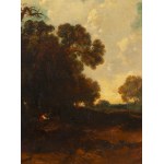 Charles Hoguet (1821 Berlin – 1870 Berlin), Forest Landscape, 1857