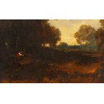 Charles Hoguet (1821 Berlin – 1870 Berlin), Forest Landscape, 1857