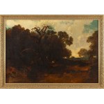 Charles Hoguet (1821 Berlin – 1870 Berlin), Forest Landscape, 1857