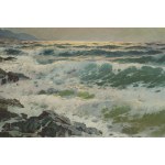 Aleksander Dzigurski (1911–1995), Waves at Dusk