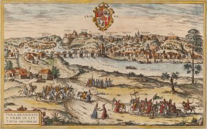 Frans Hogenberg, Georg Braun, Panorama Grodna (