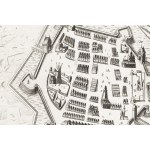 Frans Hogenberg, Georg Braun, Zamość (City Map), 1618
