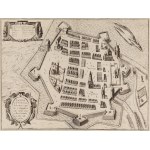 Frans Hogenberg, Georg Braun, Zamość (City Map), 1618